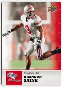 Brandon Saine Upper Deck Sweet Spot Rookie 2011 - Green Bay Packers - Imagen 1 de 2