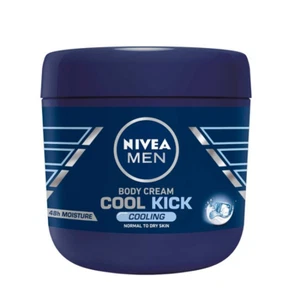 Nivea Cream creame mens cool kicks moisturising 400ml Tub X2 48hr post - Picture 1 of 1