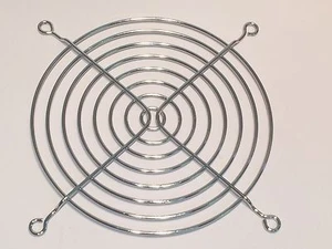 FAN FINGER GUARD CHROME STANDARD SIZE 110MM 4 INCH fba33 - Picture 1 of 1