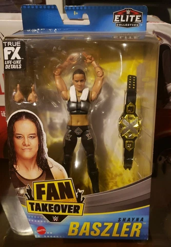 WWE Shayna Baszler Fan Takeover Elite Series Figure Mattel Wrestling NXT 2022 Cover