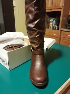 Womens Boots Masterson Brown Tall  Size 8 NWB