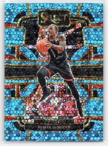 2023-24 Panini Select Concourse Light Blue Disco Prizm DeMar DeRozan /99 #10 - Picture 1 of 2