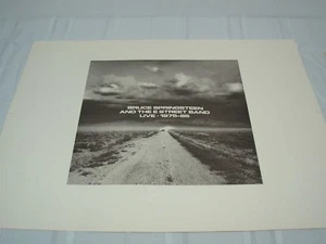 PORTADA DE ÁLBUM ORIGINAL BRUCE SPRINGSTEEN & E STREET BAND LIVE 1975-85 IMPRESIÓN ARTÍSTICA - Imagen 1 de 3