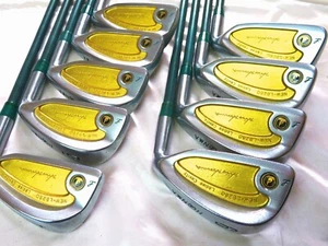 HONMA NEW-LB280 GOLD L-FLEX Ladies 9PC IRONS SET GOLF CLUBS JAPAN NWO - Picture 1 of 6