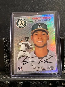 Freddy Tarnok (RC) 2023 Topps Chrome Platinum Topps Logo Refractor #166/499 - Picture 1 of 2