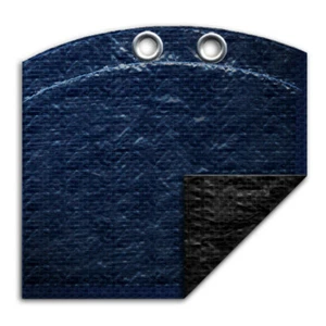 30' Round Above Ground Swimming Pool Winter Cover 8 Year - Navy Blue - Picture 1 of 3