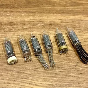 IN-16 IN16 Nixie Tube 6pcs ussr vintage lamp for Nixine DIY clock ИН-16 for - Picture 1 of 6