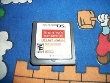 America's Test Kitchen NFR Demo TEST Not For Resale Nintendo DS