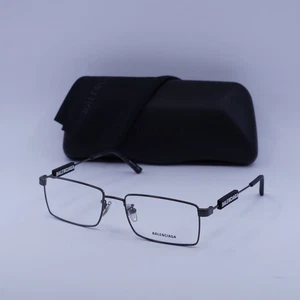 Balenciaga BB0118O 001 Dunkelgrau 56 mm Brille Neu Original - Bild 1 von 7