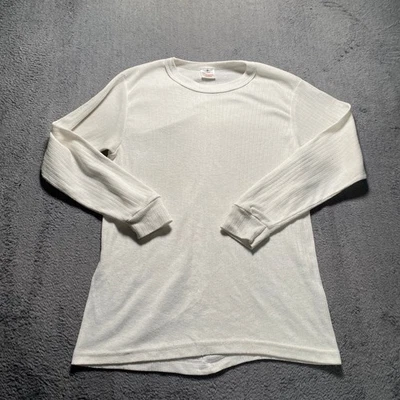 HEATWEAVE Thermal Top White Medium Base Layer 50% Cotton 50% Polyester - Image 1 of 4