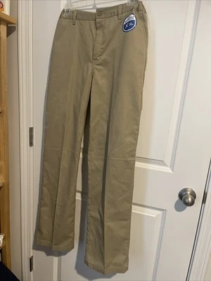 Dickies Niños Talla 29 Caqui Frente Plano Calce Clásico Pierna Recta Foto 1 de 4