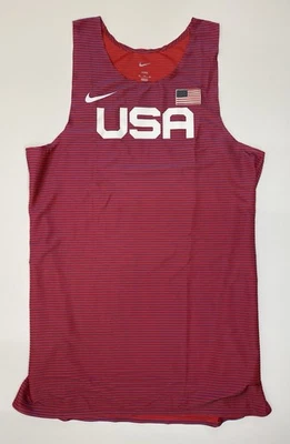 Camiseta deportiva Nike 2023 Team USA Pro Elite Track roja azul AO8669-602 para hombre talla 4XL Foto 1 de 4