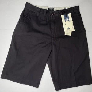 Dockers Herren Classic Fit - Flat Front - Short schwarz Gr. 29 mit Sicherheitstasche - Bild 1 von 10