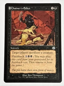 MTG Torment Chainer's Edict 57/143 LP - Bild 1 von 2