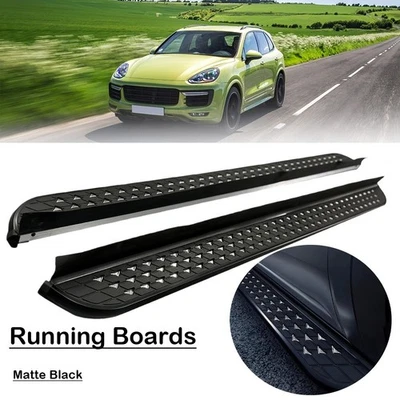 Se adapta a estriberas Porsche Cayenne 92A 2011-2018 estribo lateral barra Nerf Foto 1 de 4