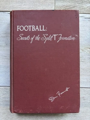 Football-Secrets Of The Split-T Formation-Don Faurot-1950-HB-University Missouri Foto 1 de 4