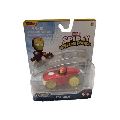 Spider-Man Spidey y sus increíbles amigos Iron Man coche diecast escala 1:64 nuevo Foto 1 de 4