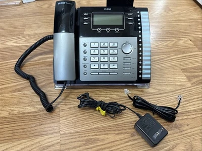 RCA 4 Line Corded Business Expandable Phone Model 25423RE1 - Image 1 of 4