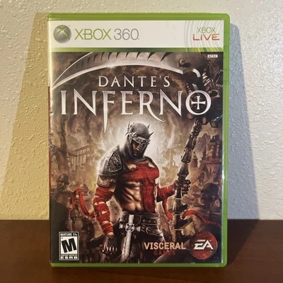 Dante’s Inferno (Xbox 360)-MM algo de desgaste de plástico en estuche. Probado funcionando Foto 1 de 4