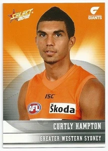 2012 Champions (107) Curtly HAMPTON GWS - Picture 1 of 1