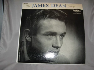 LP - THE JAMES DEAN STORY - CORAL CRL 57099 NARRATED BY STEVE ALLEN - Picture 1 of 4