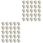60 pcs Solar Photovoltaic Cable Clips Stainless Steel Cable Clamp Wiring Clamps