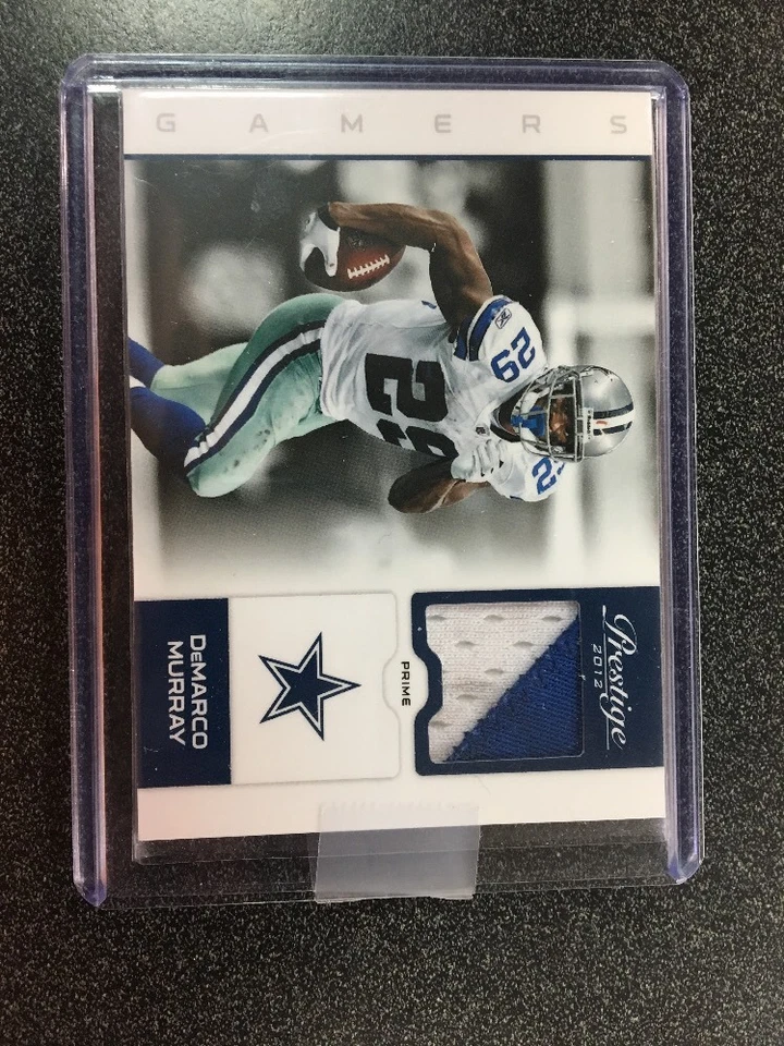 2012 Panini Prestige Football Gamers Jersey Patch 2 Color Demarco Murray B3 - Image 1 of 1