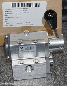 OSHKOSH MILITARY TRUCK 71031 PNEUMATIC AIR CONTROL VALVE KZL-4212-44 2GL693 - Picture 1 of 6