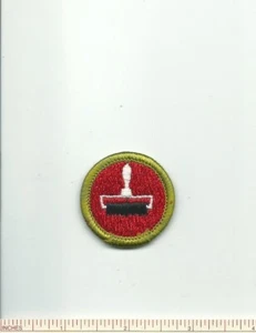 EF SCOUT BSA PRINTING/COMMUNICATION MERIT BADGE TYPE H DISCONTINUED 1989 PATCH ! - Picture 1 of 1