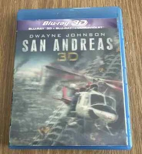 SAN ANDREAS 3D - USED REGION B BLU-RAY (2 DISC BOX SET - 3D + 2D DISCS) - Picture 1 of 4