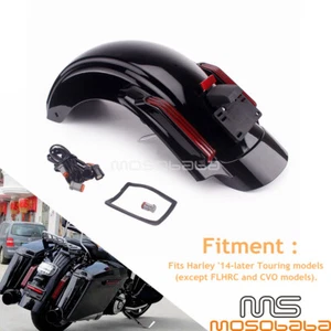 CVO Style LED Rear Fender System For Harley Touring Street Glide FLHX 2014-2022 - Picture 1 of 9