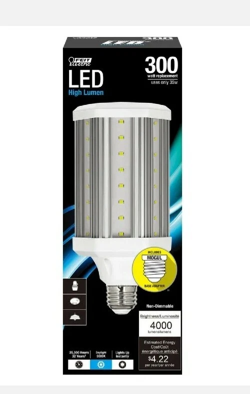 Feit Electric acre A23 E26 (Medium) LED Bulb Daylight 300 Watt Equivalence 1 pk - Image 1 of 1