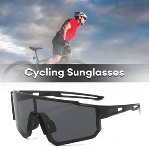 Cycling Sunglasses Men Women Motorcycle Goggles Windproof Bike Glasses Anti-UV - Picture 1 of 12