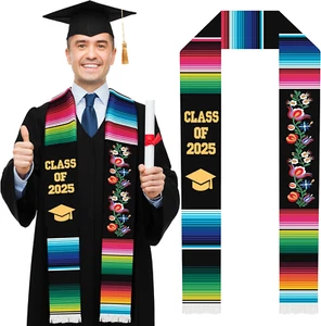 Mexican Graduation Sash Class of 2025 | Mexican Graduation Stole - Picture 1 of 12
