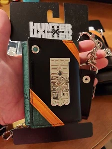 Hunter X Hunter Gon Bioworld Trifold Chain Faux Leather Wallet Hot Topic  - Picture 1 of 6