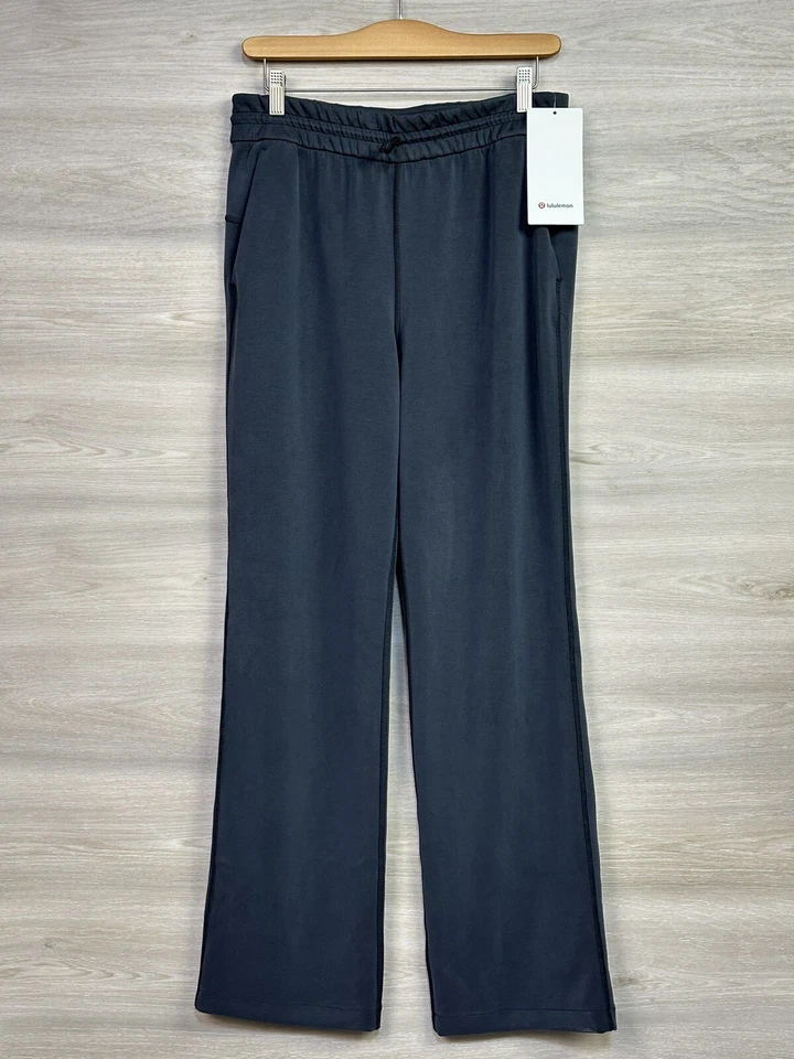 Lululemon Softstreme HR Pant Womens Size 12 31” Inseam Black BLK 25773