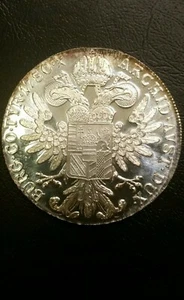 1780 Silver Austria Maria Theresa Thaler Beautiful Toning PL Proof Like - Picture 1 of 7