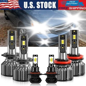 For Hyundai Entourage 2007-2010 6X LED Headlight High Lo Beam+Fog Light Bulb Kit - Picture 1 of 12
