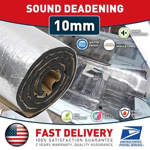 60"x40"Car Auto Parts Truck Sound Deadener Heat Insulation Underlay Shield Mat - Picture 1 of 19