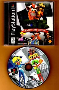 CTR; Crash Team Racing (Sony PlayStation One-1999) Estuche de repuesto - Imagen 1 de 3