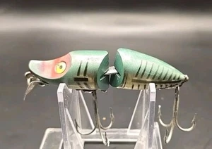 Vintage Heddon Jointed River Runt Spook Sinker Gold Eyes. - Picture 1 of 6