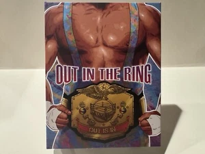 Out In The Ring Blu-Ray w/ Limited Slipcover ETR Media 2022 LGBTQ+ Pro Wrestlers - Picture 1 of 7
