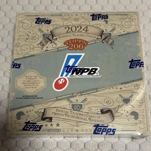 2024 TOPPS NPB 206 Baseball Card Box Sealed Baseball New Trading Cards - Picture 1 of 2