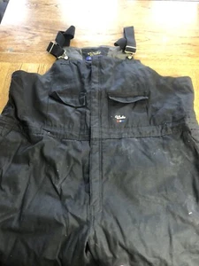 WALLS ZERO ZONE Quilted Lining 100% Cotton Coveralls Bibs Men's 5XL 58/60 - Picture 1 of 10