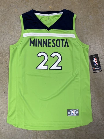 Fanatics NBA Andrew Wiggins #22 Timberwolves Youth Large Jersey NWT Warriors Cover