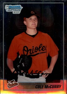 2010 Bowman Chrome Prospects #BCP3 Cole McCurry