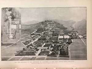 University California Berkley CA 1899 Jewish Theatre Judaica-Americas Cup - Picture 1 of 11
