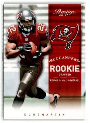 2012 Panini Prestige Football  #245 Doug Martin Rookie Tampa Bay Buccaneers - Image 1 of 2