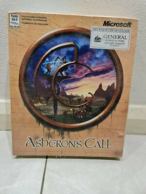 New SEALED Asheron's Call big box PC CD-ROM Microsoft 1999 - Image 1 of 4