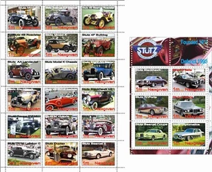Stamp block+sheet Stutz Car Company Automobiles 2021 - Picture 1 of 1